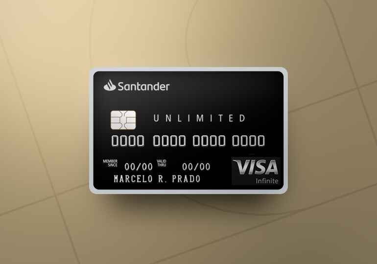 Cartão de Crédito Unlimited Black Santander