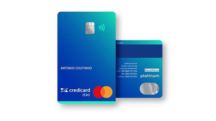 cartão de crédito Credicard ZERO