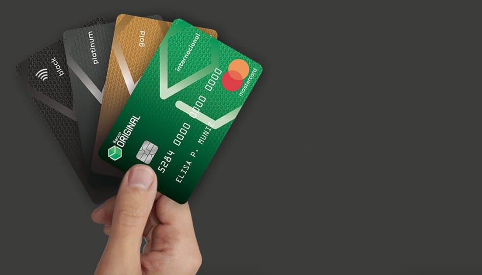 Cartão de crédito Banco Original