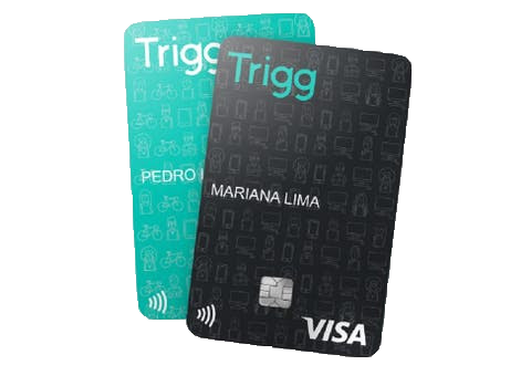 Cartão de crédito Visa Trigg